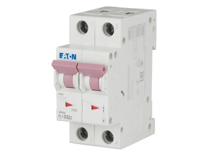 Автоматичний вимикач FAZT-D32/2 2p D 32А 10кА, Eaton