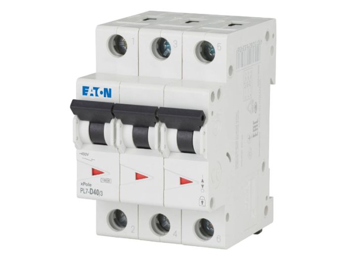 Автоматичний вимикач FAZT-D40/3 3p D 40А 10кА, Eaton