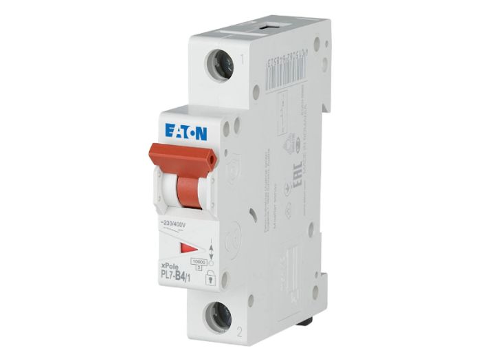 Автоматичний вимикач FAZ-B4/1-RT 1p B 4А 10кА, Eaton