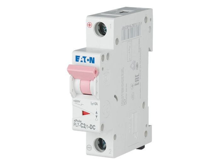 Автоматичний вимикач FAZ C2/1-DC 1p С 2А 10кА, Eaton