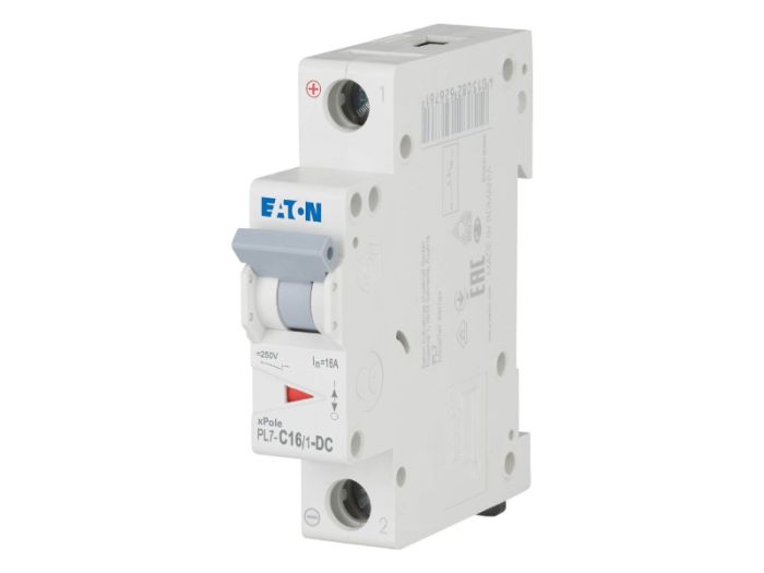 Автоматичний вимикач FAZ C16/1-DC 1p С 16А 10кА, Eaton