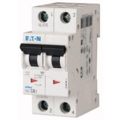 Автоматичний вимикач PL6 C4/2 2p С 4А 15кА, Eaton