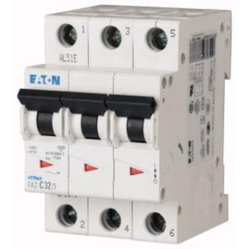 Автоматичний вимикач HL C16/3 3p С 16А 15кА, Eaton