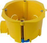 Коробка установочна e.db.pro.103.d65 гіпсокартон, упор ПВХ, блочна КМ03 (упаковка 50 шт.), E.NEXT