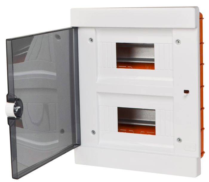 Корпус модульний, пластик., 16 мод. вбуд., UBox, АСКО-УКРЕМ