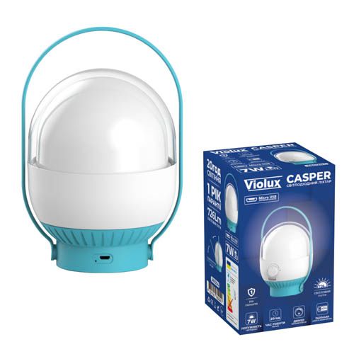 Ліхтар CASPER LED 7W 2400mAh 726Lm Violux