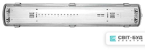 Світильник для LED ламп Т8 L-2x600мм G13 ІР65 G13, Lebron