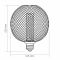 Лампа світлодіодна Filament VL-DBMC125150 4Вт E27 1800К Black Chainmail style, Videx