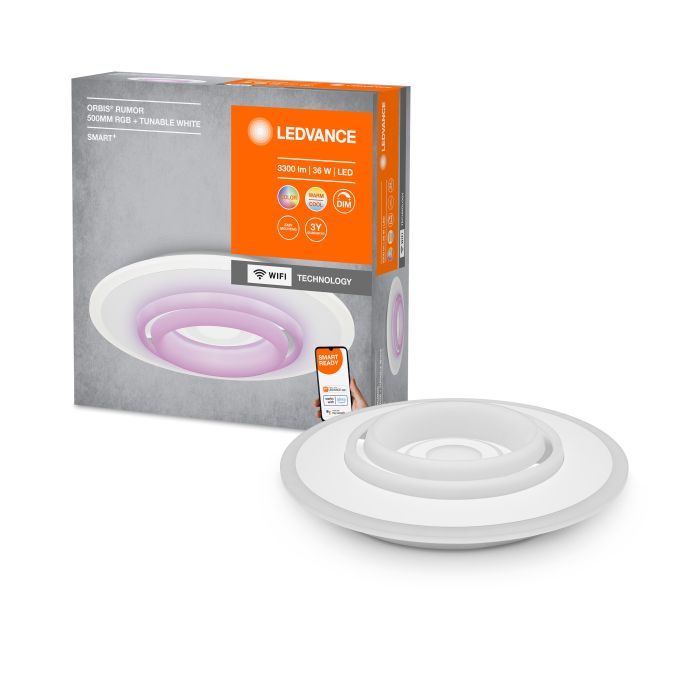 Світильник LED SMART WIFI Orbis Rumor 32W RGBW білий