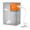 Лампа настiльна свiтлодiодна PANAN CLIP SQUARE DIM USB WT 5W 80Lm 4000K, Ledvance