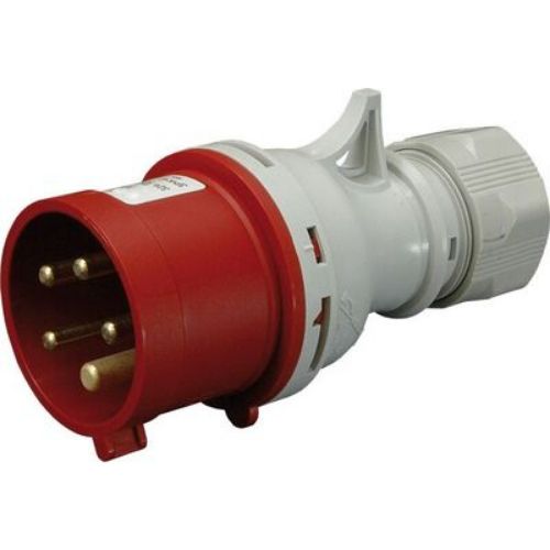 Вилка кабельна з реверсом фаз EVO-3253  IP44 (32A, 400V, 3P+N+PE), ETI 