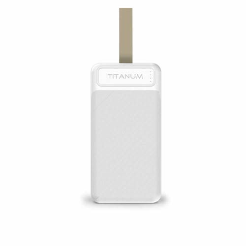 Повербанк 914 White 30000mAh, TITANUM