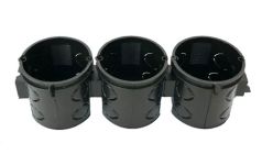 Коробка установочна e.db.stand.102.d60 цегла/бетон, блочна, глибока, E.NEXT