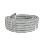 Труба гнучка армована D14 мм (30м) сіра, БДК