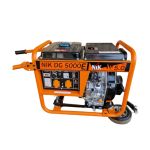 Генератор дизельний DG 5000E 5 кВт однофазний, NIK