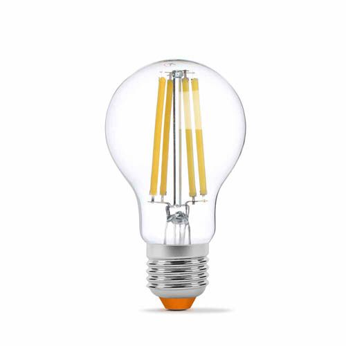 Лампа світлодіодна Filament A60F 10Вт E27 4100К, Videx