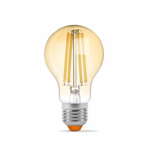 Лампа світлодіодна Filament A60FA 10Вт E27 2200К бронза, Videx