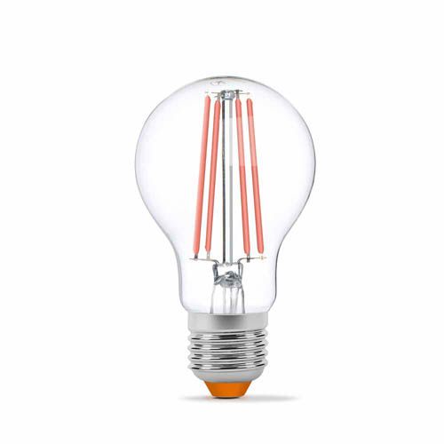 Лампа світлодіодна Filament A60FF 08Вт E27 1200К, Videx