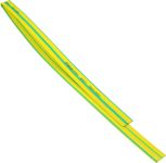 Термоусаджувальна трубка 14,0/7,0 шт.(1м) жовто-зелена, АсКо