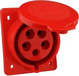 Гніздо врізне ГВ 32А/5 3Р+N+РЕ, АСКО-УКРЕМ