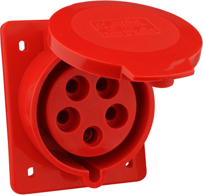 Гніздо врізне ГВ 32А/5 3Р+N+РЕ, АСКО-УКРЕМ