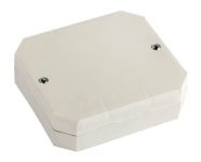 Коробка розподільча e.db.stand.r4.85x85x35K з клемником, 85х85х35 мм, IP44, Р 4, зовнішня, E.NEXT