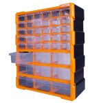 Органайзер пластиковий e.toolbox.pro.21 24" 39-секційний 381х157х475мм, E.NEXT