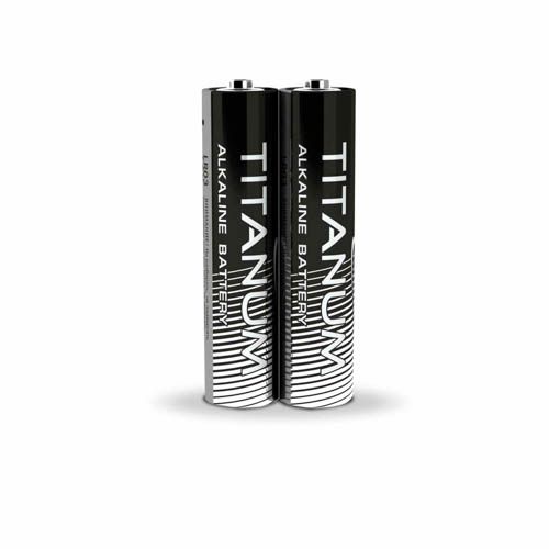 Батарейка лужна LR03/AAA 2шт SHRINK, TITANUM
