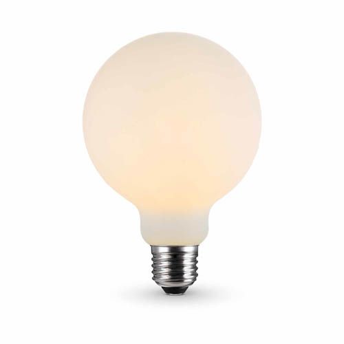 Лампа світлодіодна Filament VL-DG80MO 7Вт E27 3000К Porcelain dimmable, Videx