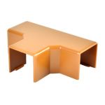 Трійник для LHD 20x20 (світле дерево), Серія LH ПВХ, KOPOS