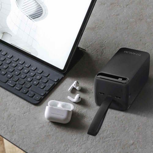 Повербанк 741 Black 50000mAh, TITANUM