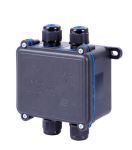 Коробка розподільча e.wdb.cnp723.4t.b з клемником, 103х96х42 мм, IP68, E.NEXT