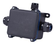 Коробка розподільча e.wdb.cnp725.3t з клемником, 138х98х42 мм, IP68, E.NEXT