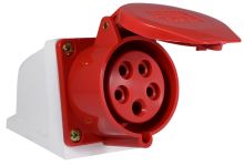 Гніздо стаціонарне ГC 16А/5 3Р+N+РЕ, АСКО-УКРЕМ