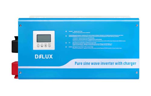 Інвертор FT-1.5KW 12V 220V AC з функцією заряда, DeLux