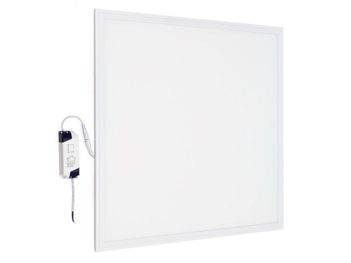 Світильник панель офісний PANEL 43, 36Вт, 6500K, 595x595, опал, DeLux