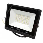 Прожектор LED-SLТ- 50W 220В 3500lm 6500K алюмінієвий корпус гартоване скло, Sokol