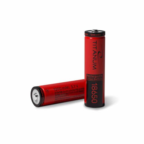 Акумулятор Li-Ion 18650 (без захисту) 1200mAh bulk/1шт, TITANUM