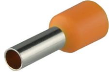 Наконечники трубчаті НТ 4,0-09 помаранчеві (100 шт.), АсКо