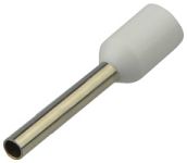 Наконечники трубчаті НТ 0,5-12 білі (100шт), АсКо