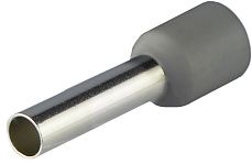 Наконечники трубчаті НТ 4,0-12 сірі (100шт), АсКо