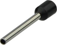 Наконечники трубчаті НТ 1,5-18 чорні (100шт), АсКо