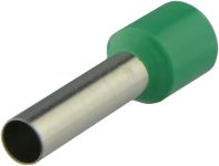 Наконечники трубчаті НТ 10,0-18 зелені (100шт), АсКо