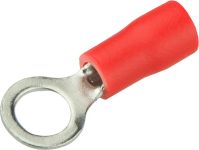 Наконечники під гвинт з ізоляцією  RV 5,5-8 (100 шт.), АсКо