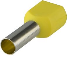 Наконечники трубчаті ТЕ 6,0-14 жовті (100 шт.), АсКо