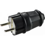 Вилка каучукова ВК 2P+PE 16А, АСКО-УКРЕМ