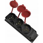 Колодка каучукова КК 3Р+РЕ 3x25А, АСКО-УКРЕМ