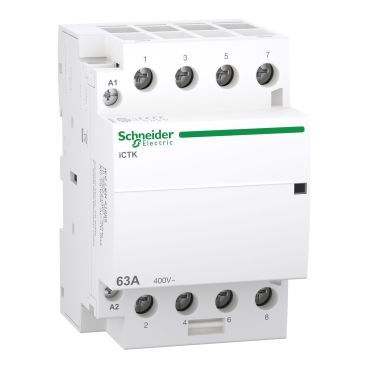 Контактор, Acti9 iCTK, 63 A, 4 NO, 400 В, котушка 220-240 В, Schneider Electric