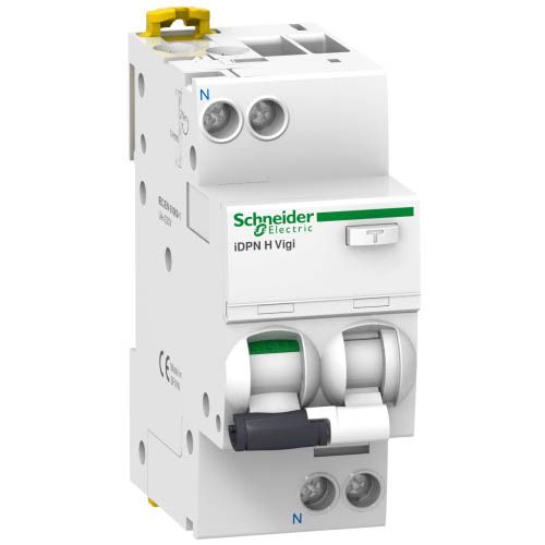 Диференційний автоматичний вимикач IDPN H 1P+N 30MA C25A 10kA AC, A9D37625, Schneider Electric
