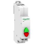 Кнопка управління iPB 1NO+1NC підсв. зелена/червона, Schneider Electric